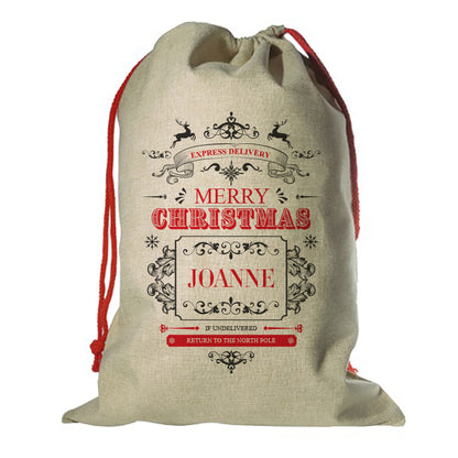 Express Delivery Santa Sack