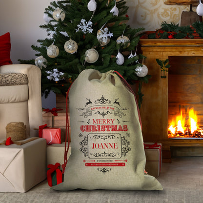 Express Delivery Santa Sack