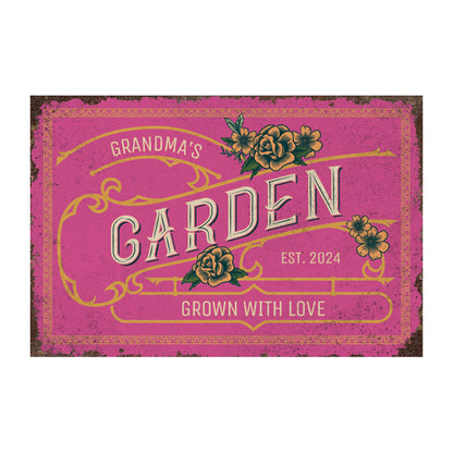 Personalised Garden Sign