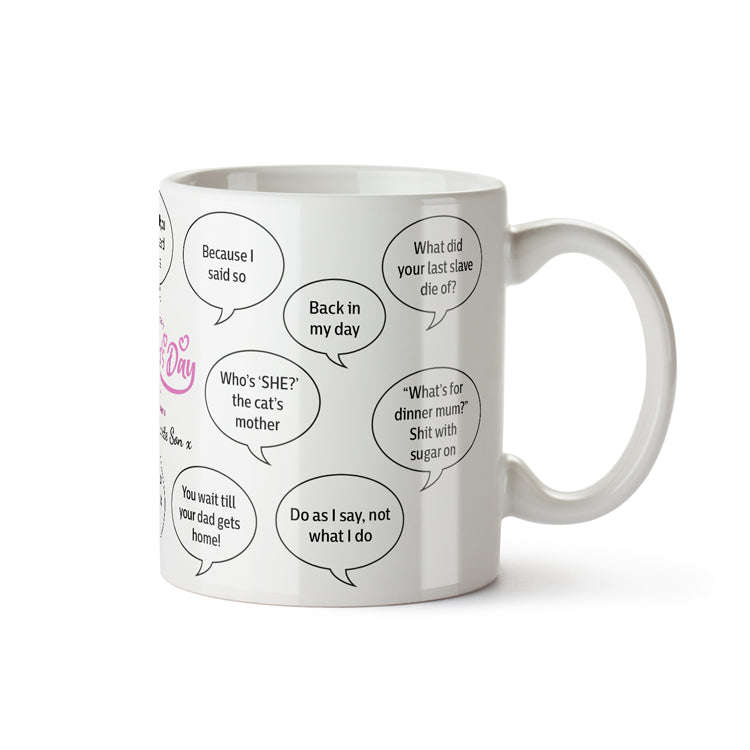 Things Mum Used to Say Mug