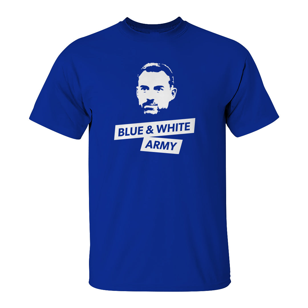 Selles Blue & White Army T-Shirt