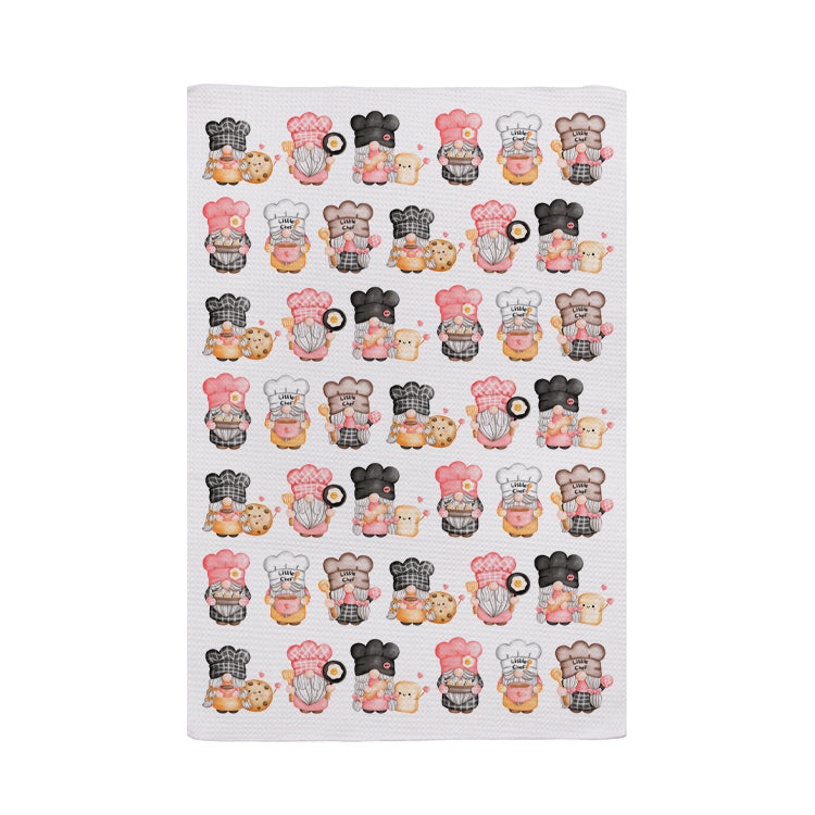 Gnome Little Chef Waffle Tea Towel